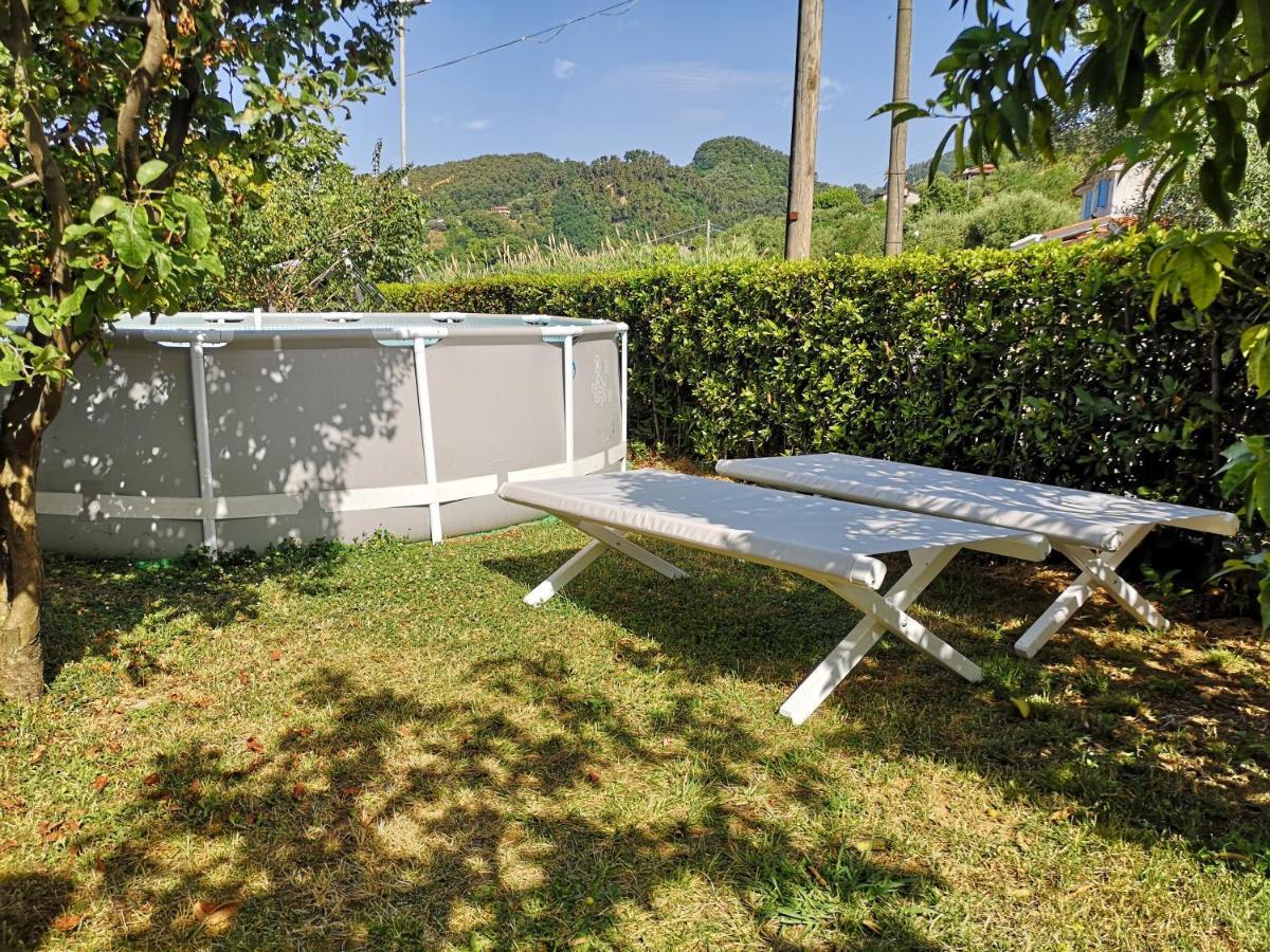 Parte Di Casa Con Giardino E Piscina Villa Pietrasanta Eksteriør billede