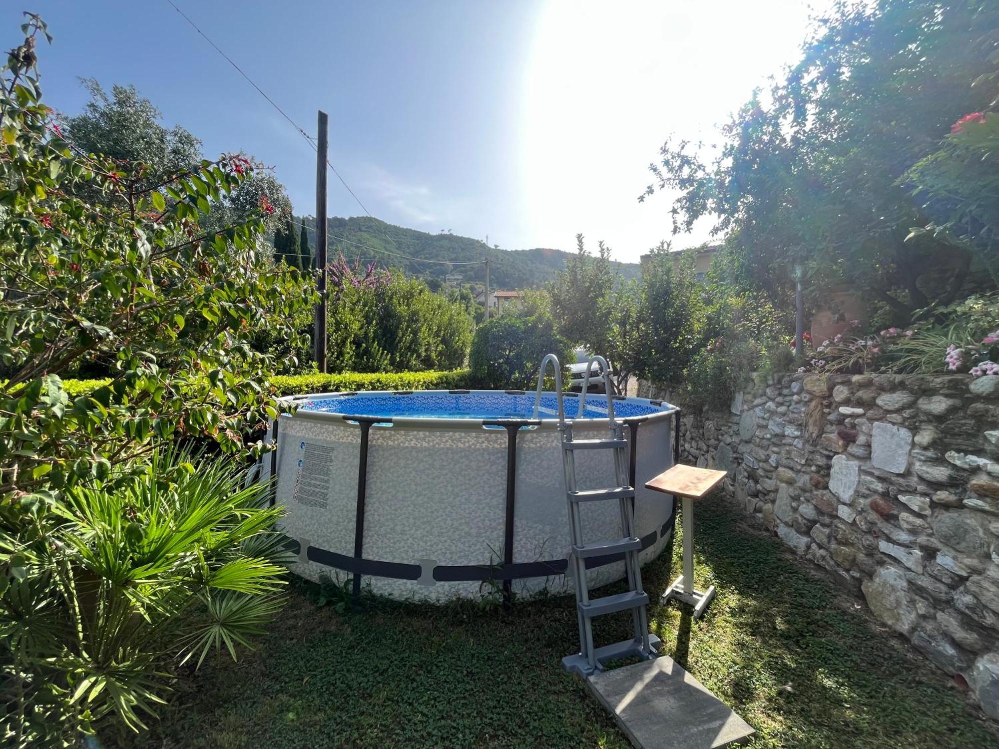 Parte Di Casa Con Giardino E Piscina Villa Pietrasanta Eksteriør billede
