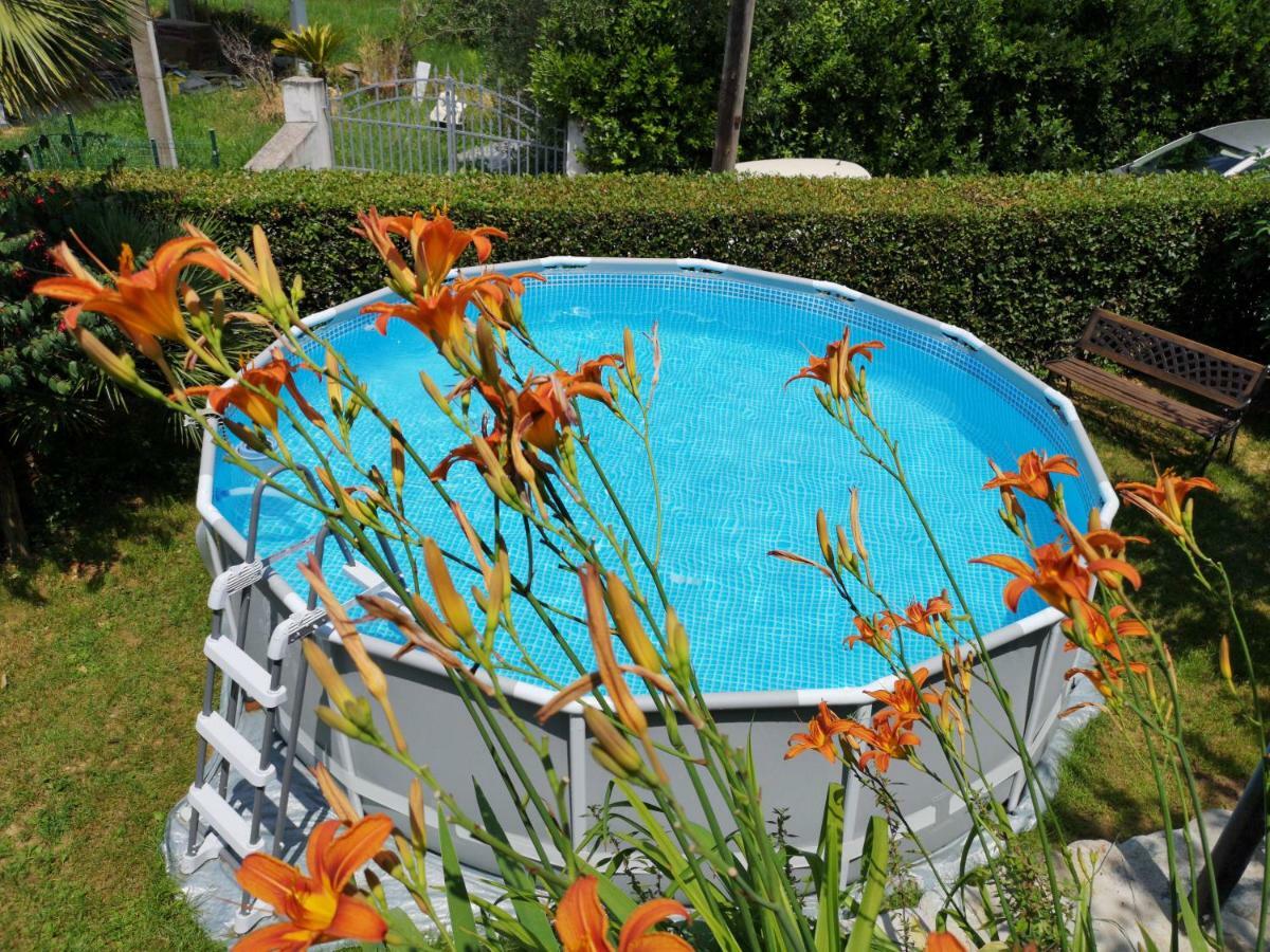 Parte Di Casa Con Giardino E Piscina Villa Pietrasanta Eksteriør billede